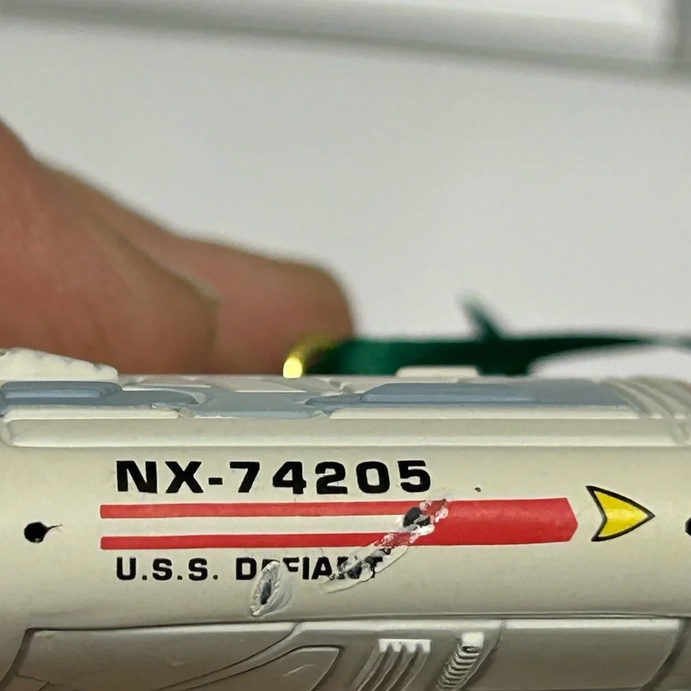 2 Hallmark Star Trek Ornaments